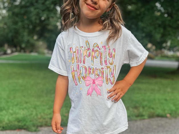 Hippity Hoplity Easter T-shirt | 50/50 Cotton Poly | UNISEX | Sweatshirt