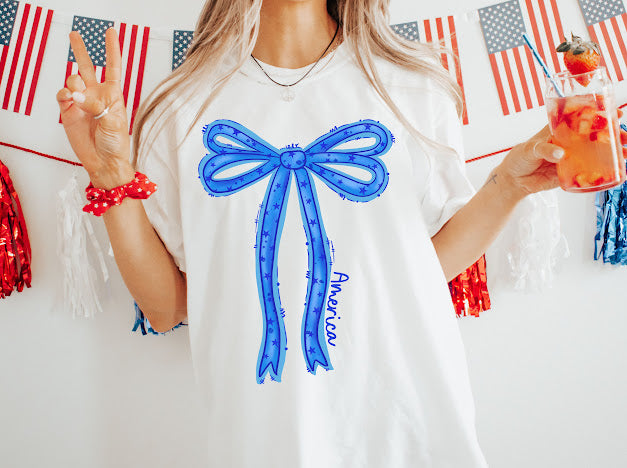 America T-shirt 💙| 50/50 Cotton Poly | UNISEX | T-shirt