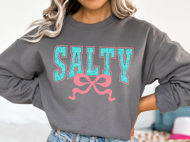 Salty sweatshirt 🎀| 50/50 Cotton Poly | UNISEX | T-shirt