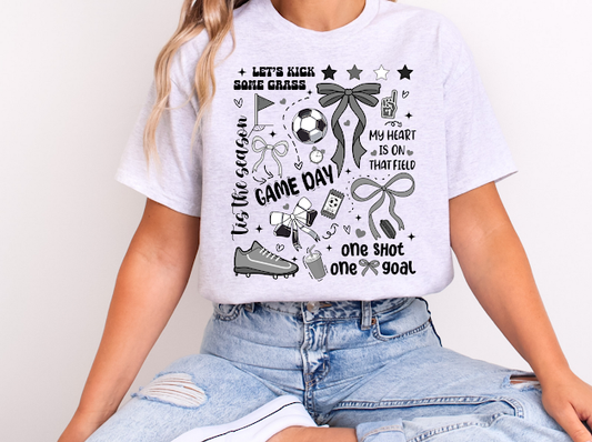 Soccer tshirt | 50/50 Cotton Poly | UNISEX | T-shirt