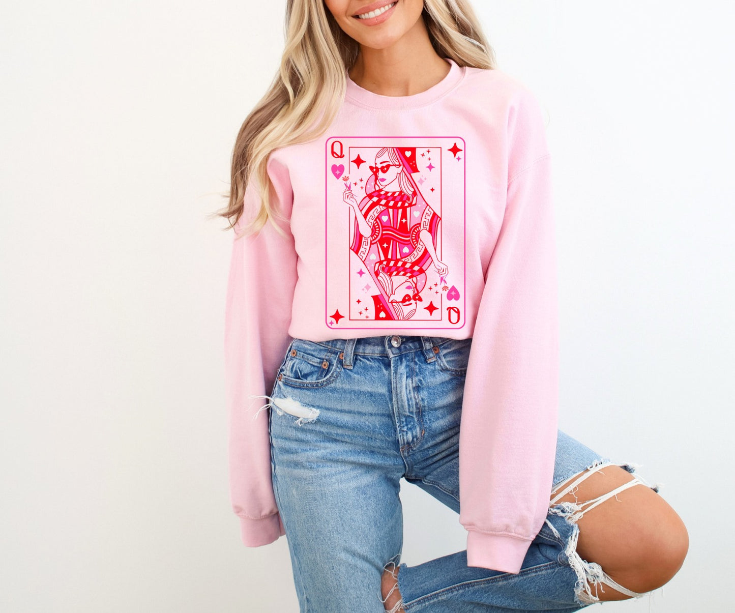 Queen | 50/50 Cotton Poly | UNISEX | Sweatshirt