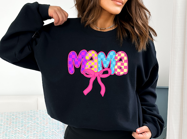 Neon mama crew neck | 50/50 Cotton Poly | UNISEX | Sweatshirt