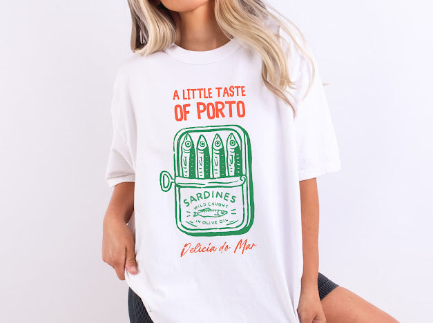 A little taste of Porto 🐟| 50/50 Cotton Poly | UNISEX | T-shirt