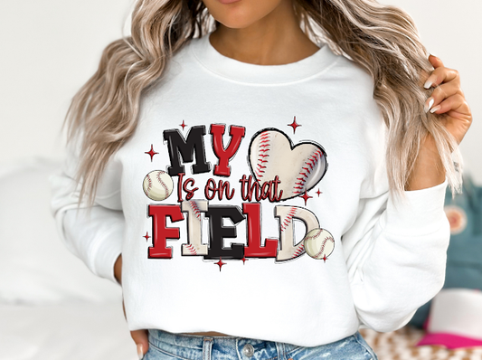 Baseball sweatshirt | 50/50 Cotton Poly | UNISEX | Sweatshirt
