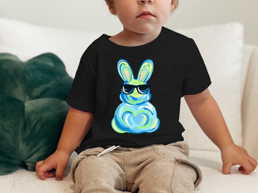 Cool kid Easter bunny Tshirt | 50/50 Cotton Poly | UNISEX | T-shirt