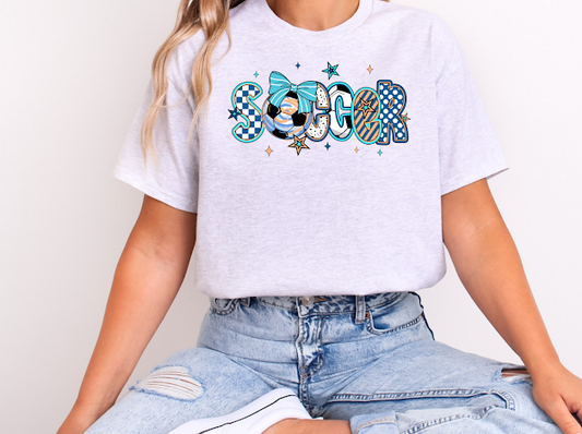 Soccer tshirt | 50/50 Cotton Poly | UNISEX | T-shirt