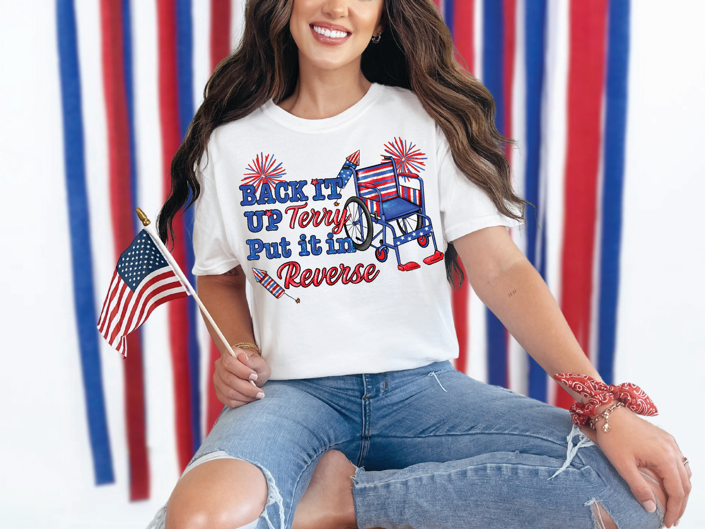 Back it up Terry | 50/50 Cotton Poly | UNISEX | T-shirt