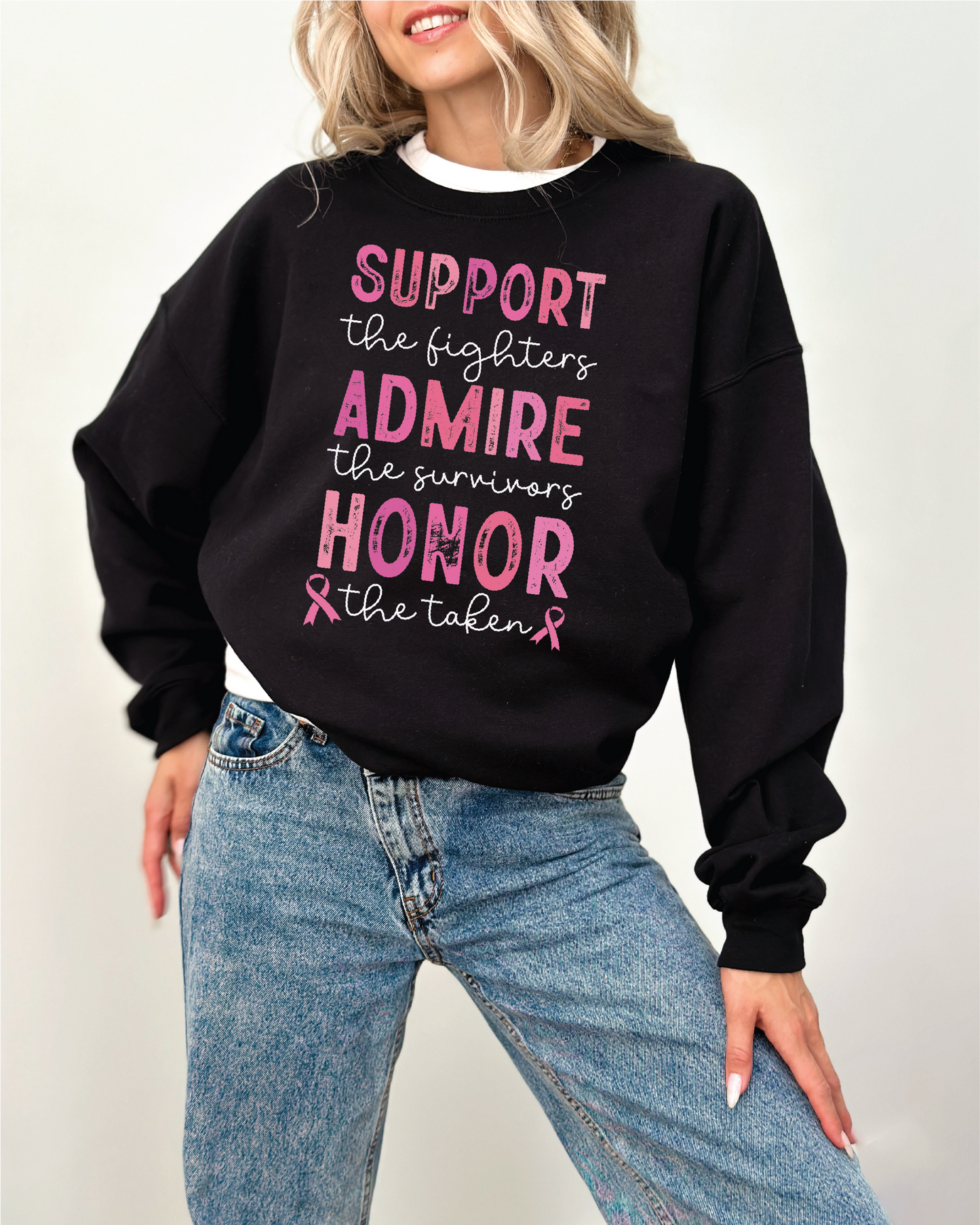 Breast Cancer Awareness | 50/50 Cotton Poly | UNISEX