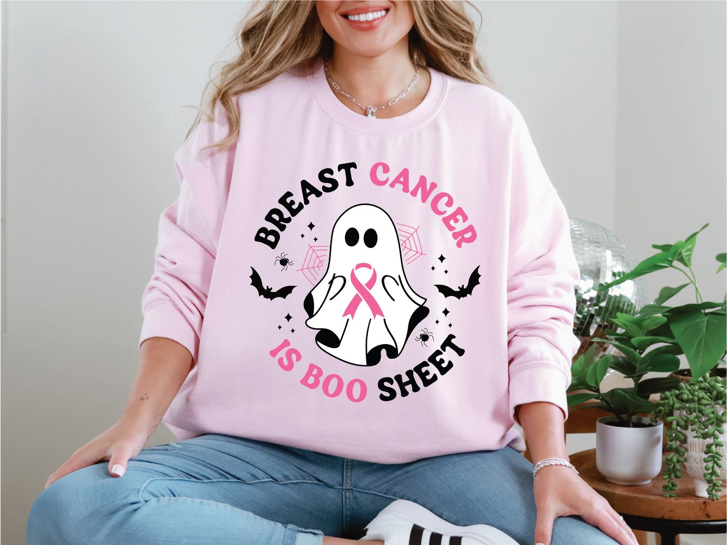 Breast Cancer Awareness | 50/50 Cotton Poly | UNISEX