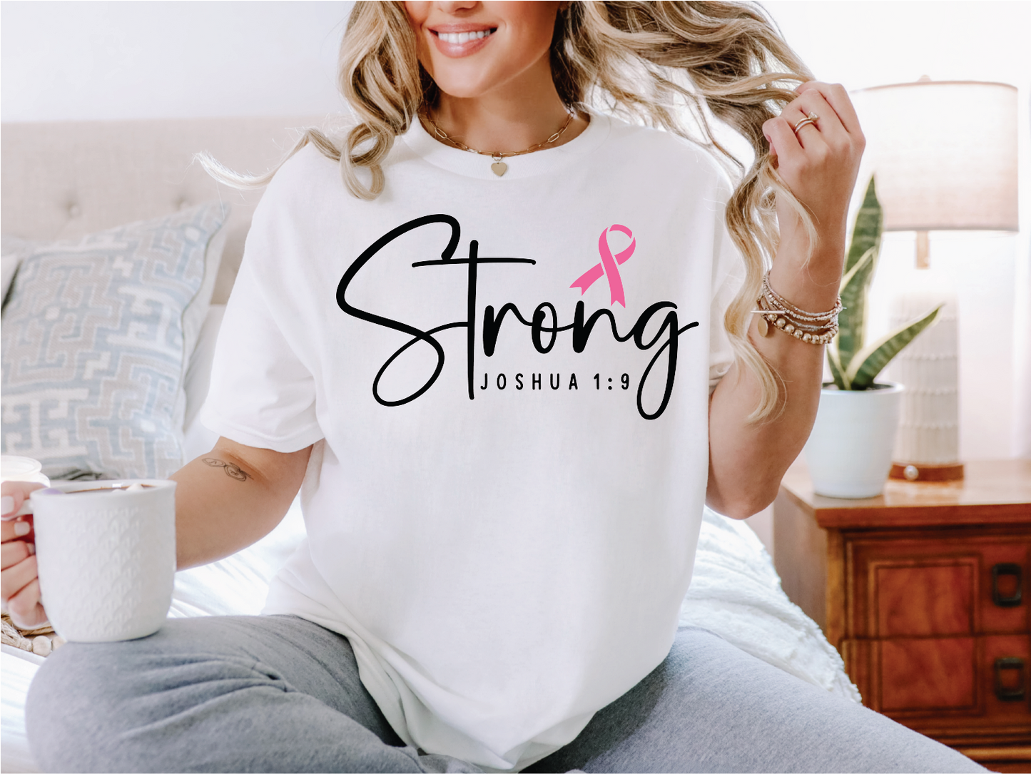 Breast Cancer Awareness | 50/50 Cotton Poly | UNISEX