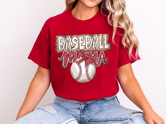 Baseball mama | 50/50 Cotton Poly | UNISEX | T-shirt