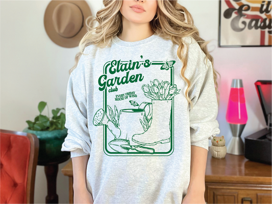 Elain's Garden Club | 50/50 Cotton Poly | UNISEX | Sweatshirt