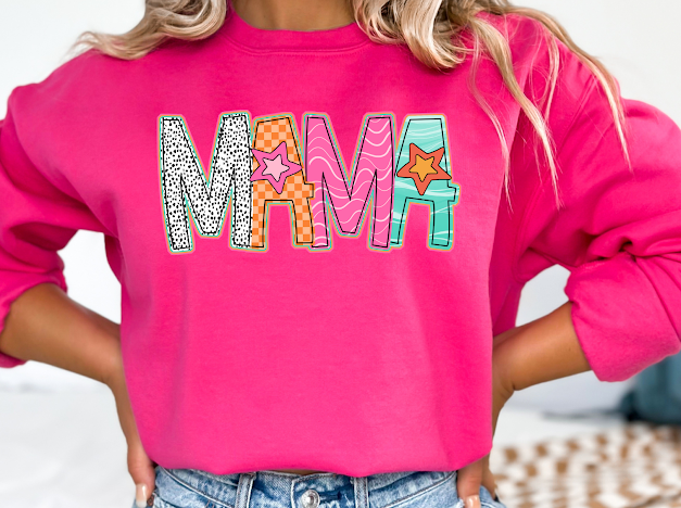 Mama sweat shirt | 50/50 Cotton Poly | UNISEX | Sweatshirt
