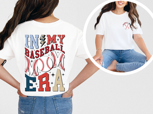 In my baseball mom era | 50/50 Cotton Poly | UNISEX | Sweatshirt