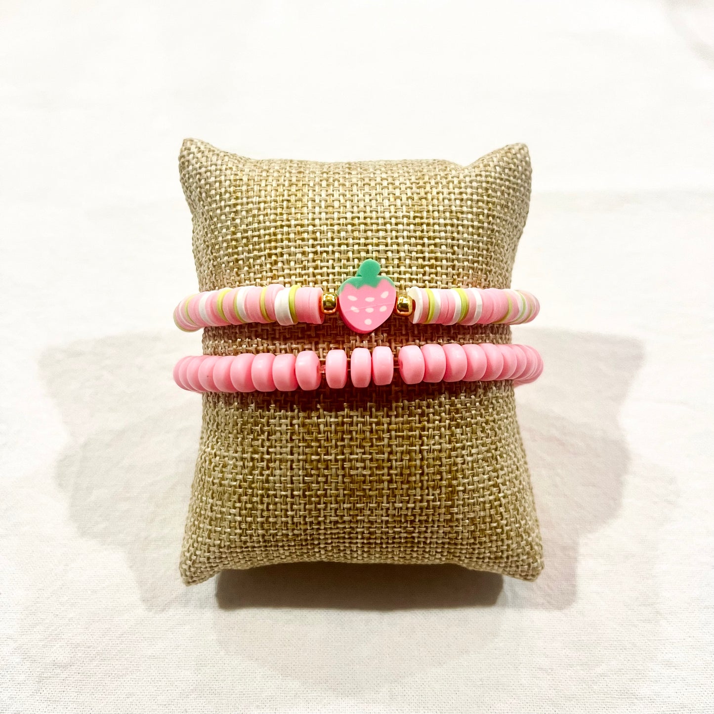 Strawberry | Bracelet | Handmade | Beaded