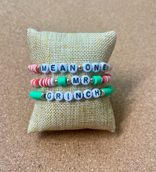 You’re a Mean One Mr.Grinch | Bracelet Stack