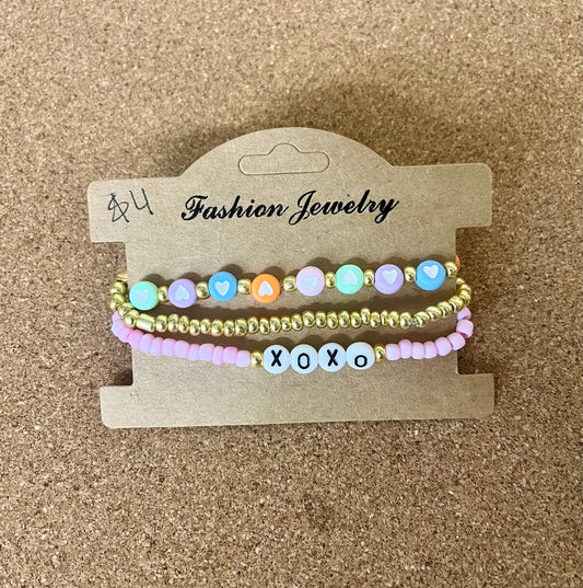 Candy heart | Bracelet Stack | Valentines Day