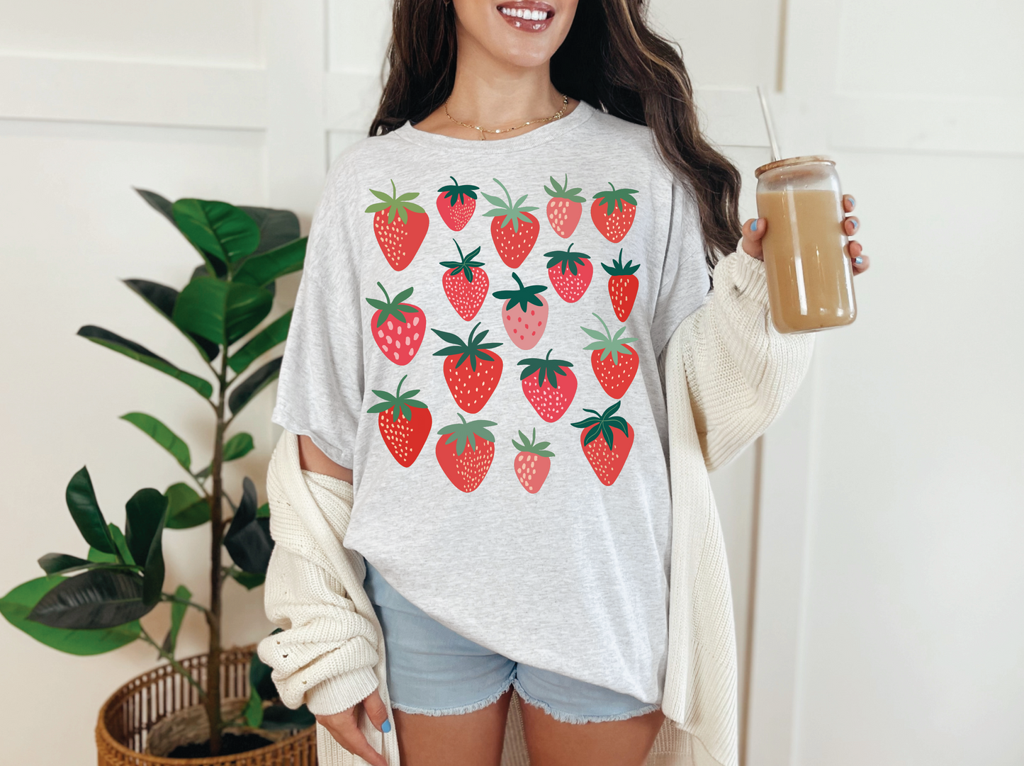 Strawberry | 50/50 Cotton Poly | UNISEX | T-shirt