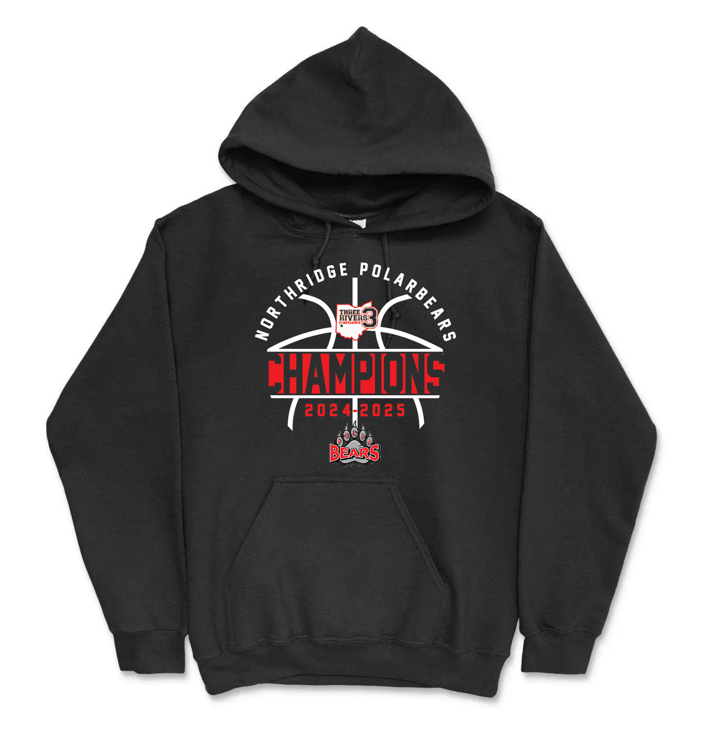 Northridge Basketball Champs 2025 | 50/50 Cotton Poly | UNISEX | T-shirt