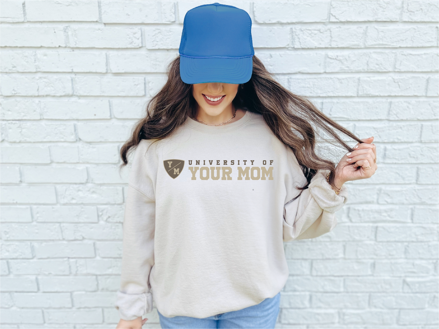 Your Mom University | 50/50 Cotton Poly | UNISEX | Sweatshirt