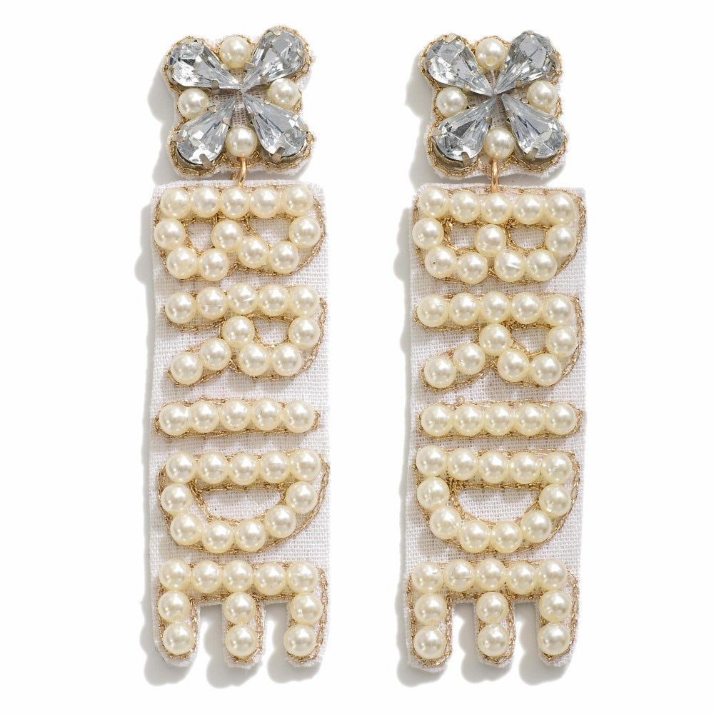 Bride Pearl Earring