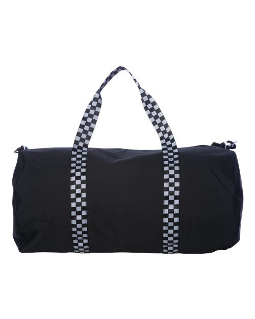 Checkered Duffel Bag