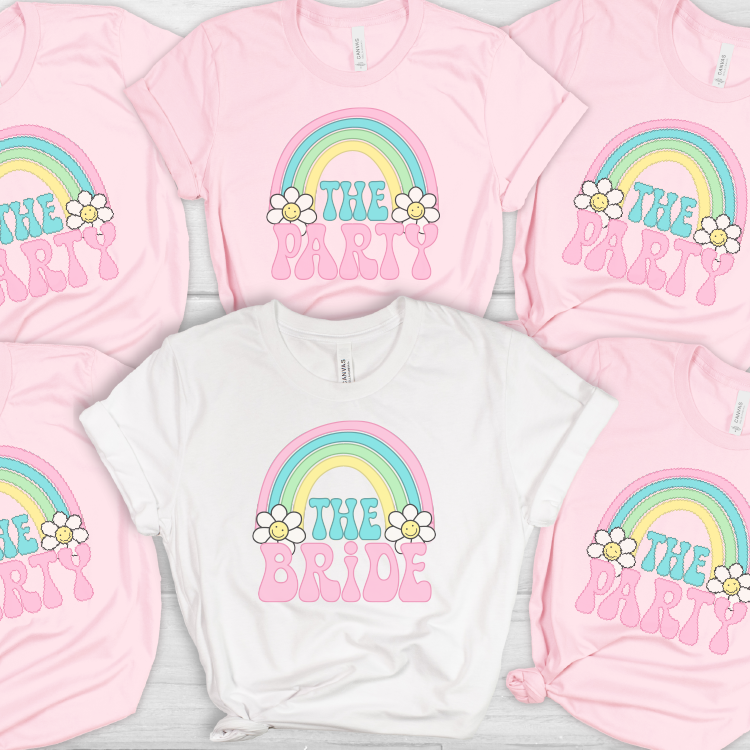The Bride and The Party | 100% Cotton | UNISEX | T-shirt