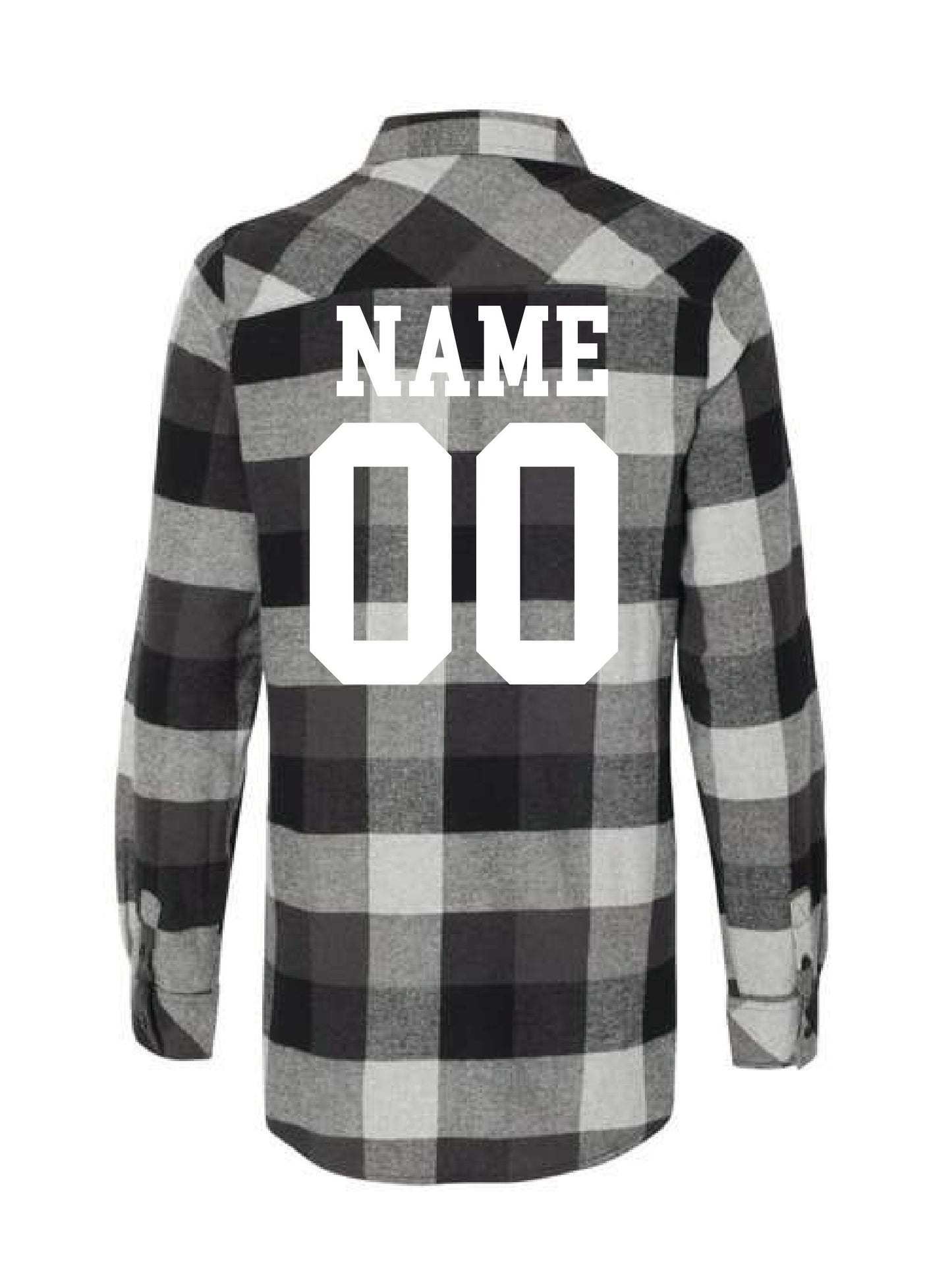 Long Sleeve Flannel Shirt | Personalized
