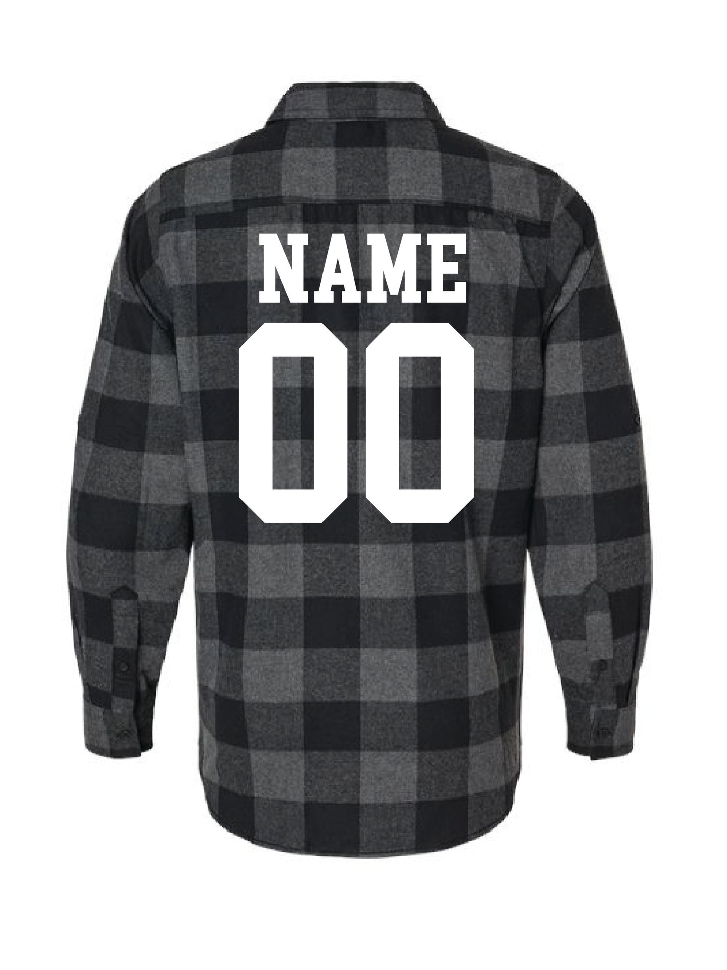 Long Sleeve Flannel Shirt | Personalized