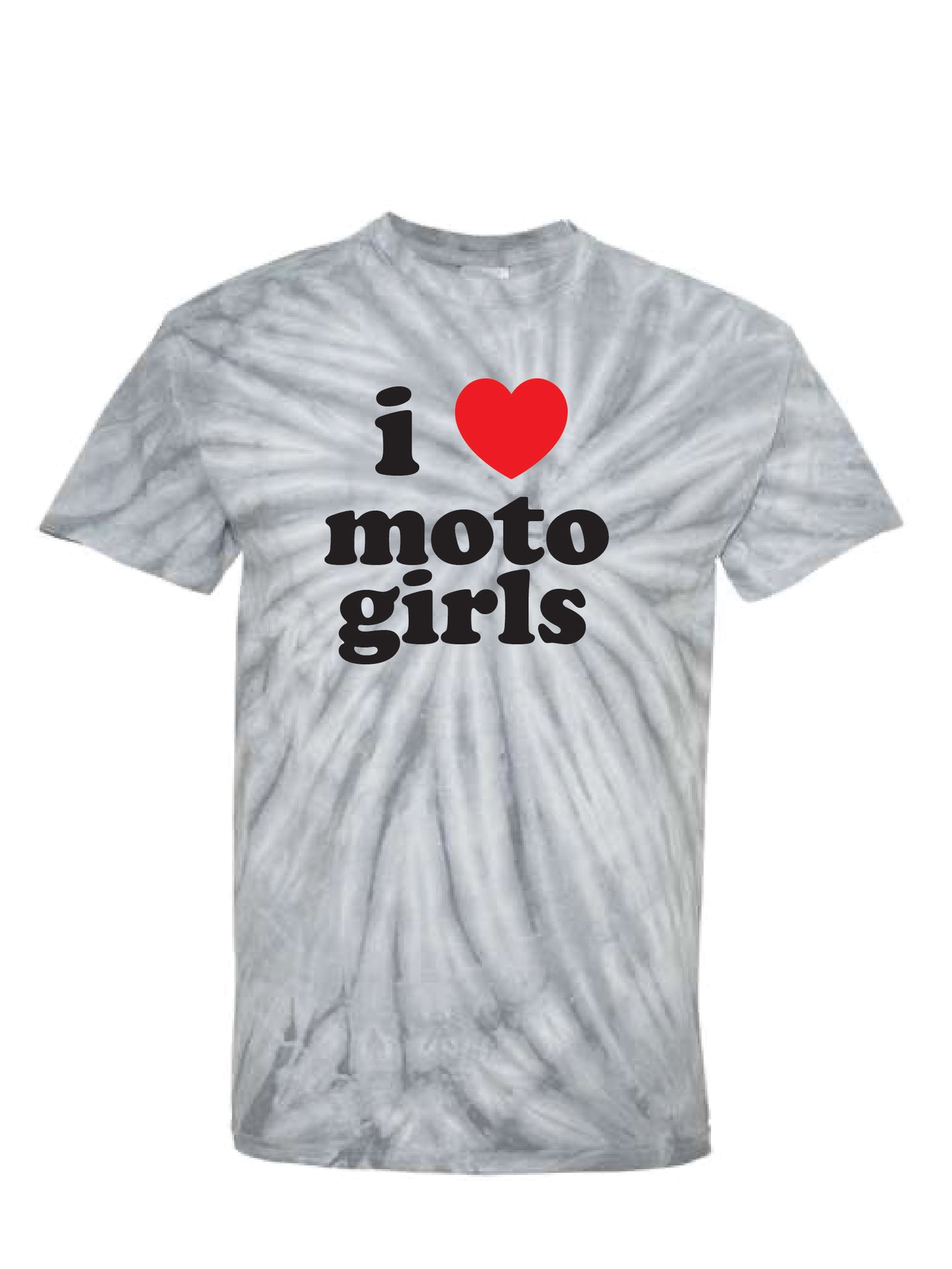 I heart Moto | Tie Dye 100% COTTON