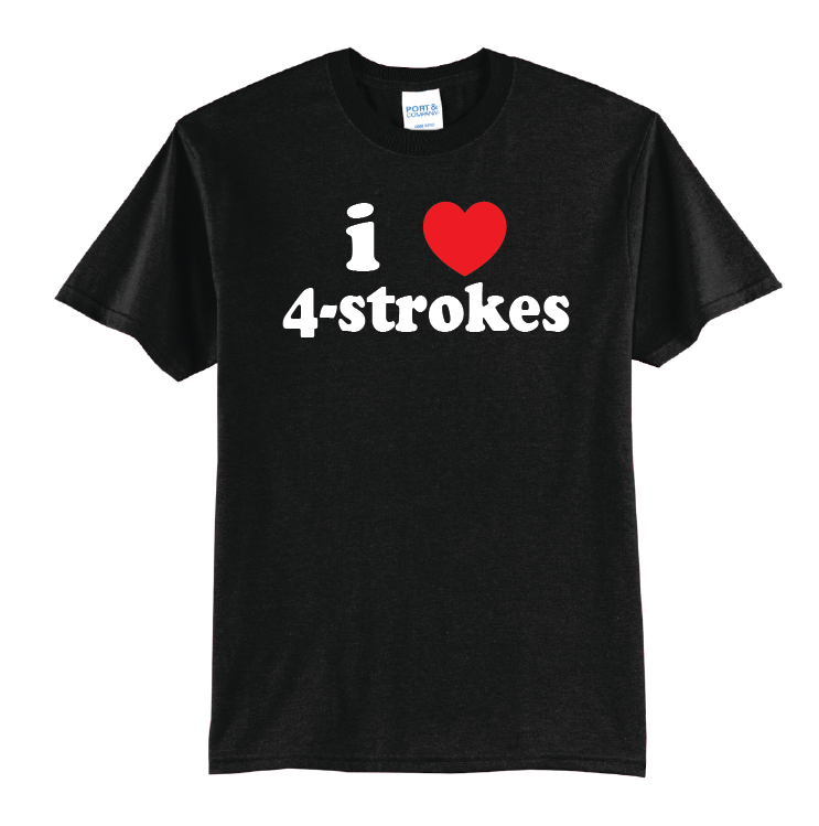 I Heart 4-Stokes | 50/50 Cotton Poly | UNISEX | T-shirt