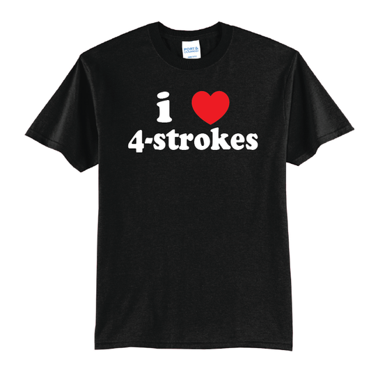 I Heart 4-Stokes | 50/50 Cotton Poly | UNISEX | T-shirt