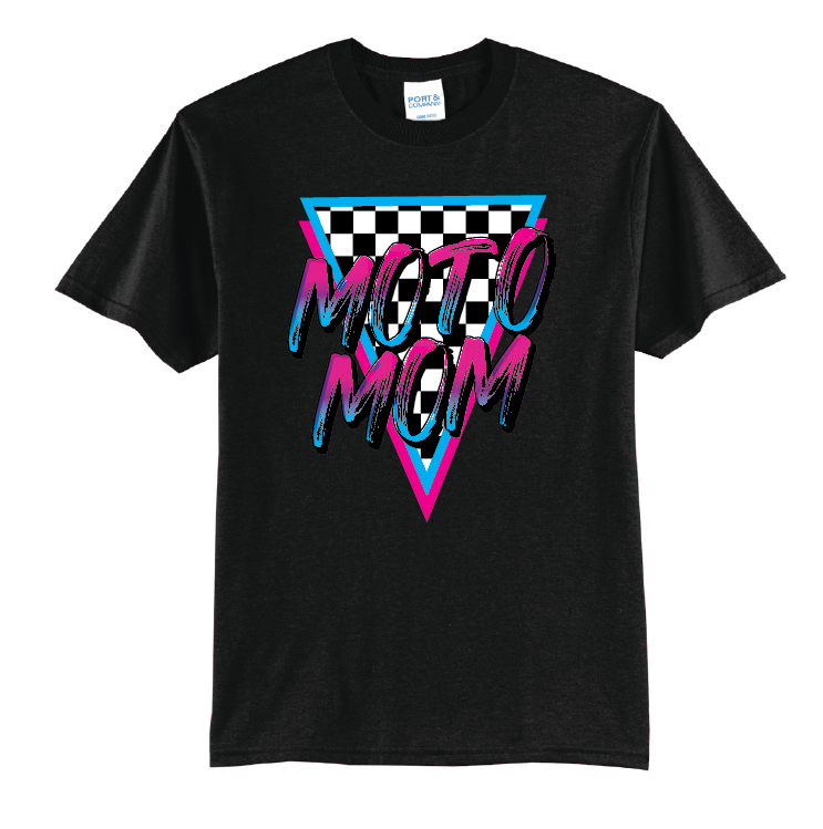Moto Mom | 50/50 Cotton Poly | UNISEX | T-shirt
