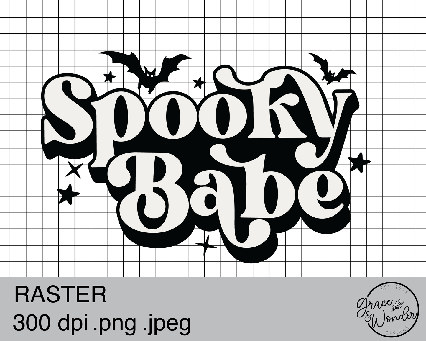 Spooky Babe | Digital Download | .PNG | Sublimation Ready