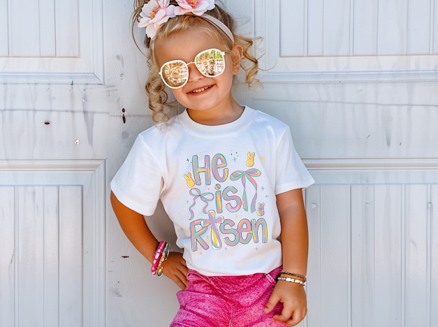 He is risen 🎀 | 50/50 Cotton Poly | UNISEX | T-shirt