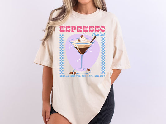 Espresso martini ☕️| 50/50 Cotton Poly | UNISEX | T-shirt