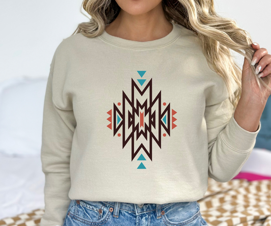 Western crew neck | 50/50 Cotton Poly | UNISEX | Sweatshirt