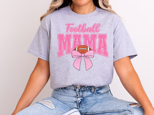Football mama | 50/50 Cotton Poly | UNISEX | T-shirt