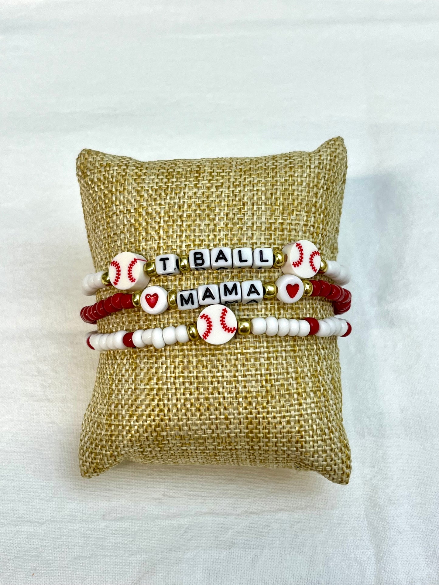 Baseball | Softball | Tball Mom | Handmade Bracelet Stacks