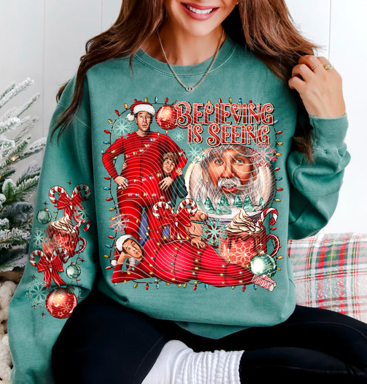 Santa Clause Movie | 50/50 Cotton Poly | UNISEX | Sweatshirt