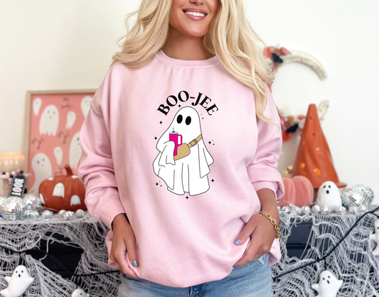 BOO-JEE Ghost | 50/50 Cotton Poly | UNISEX | SWEATSHIRT