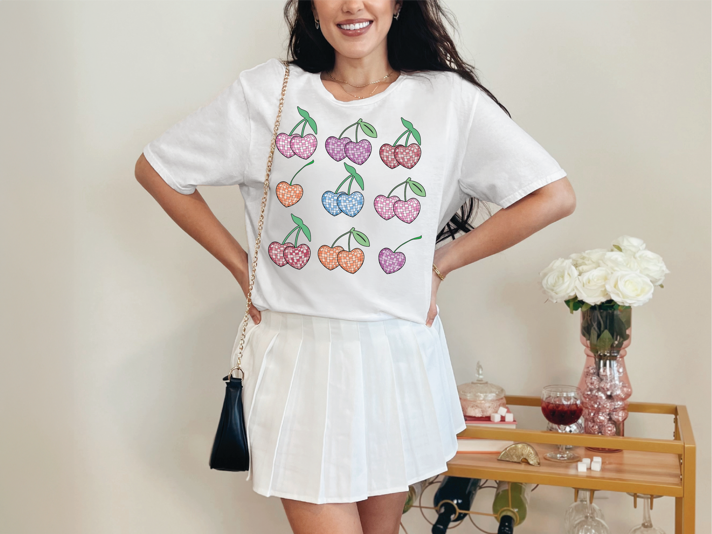 Cheery Disco | 50/50 Cotton Poly | UNISEX | T-shirt