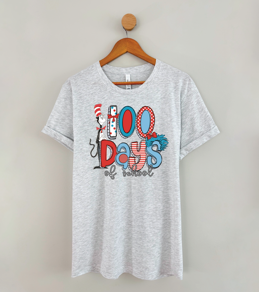 100 Days of School | 50/50 Cotton Poly | UNISEX | Sweatshirt