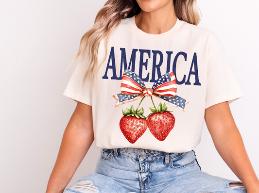 America T-shirt | 50/50 Cotton Poly | UNISEX | T-shirt