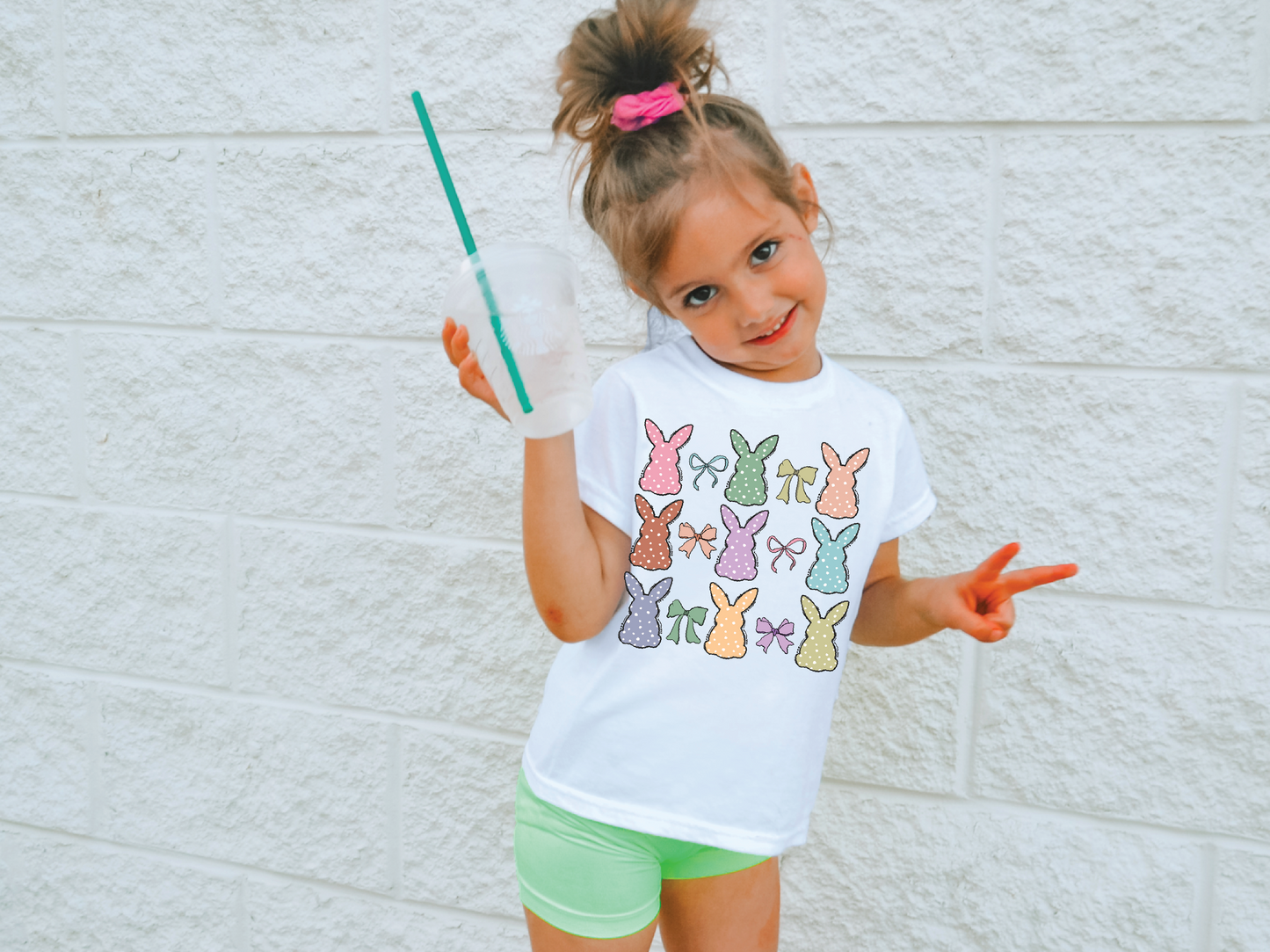 Easter Bunny / Bow | 50/50 Cotton Poly | UNISEX | T-shirt