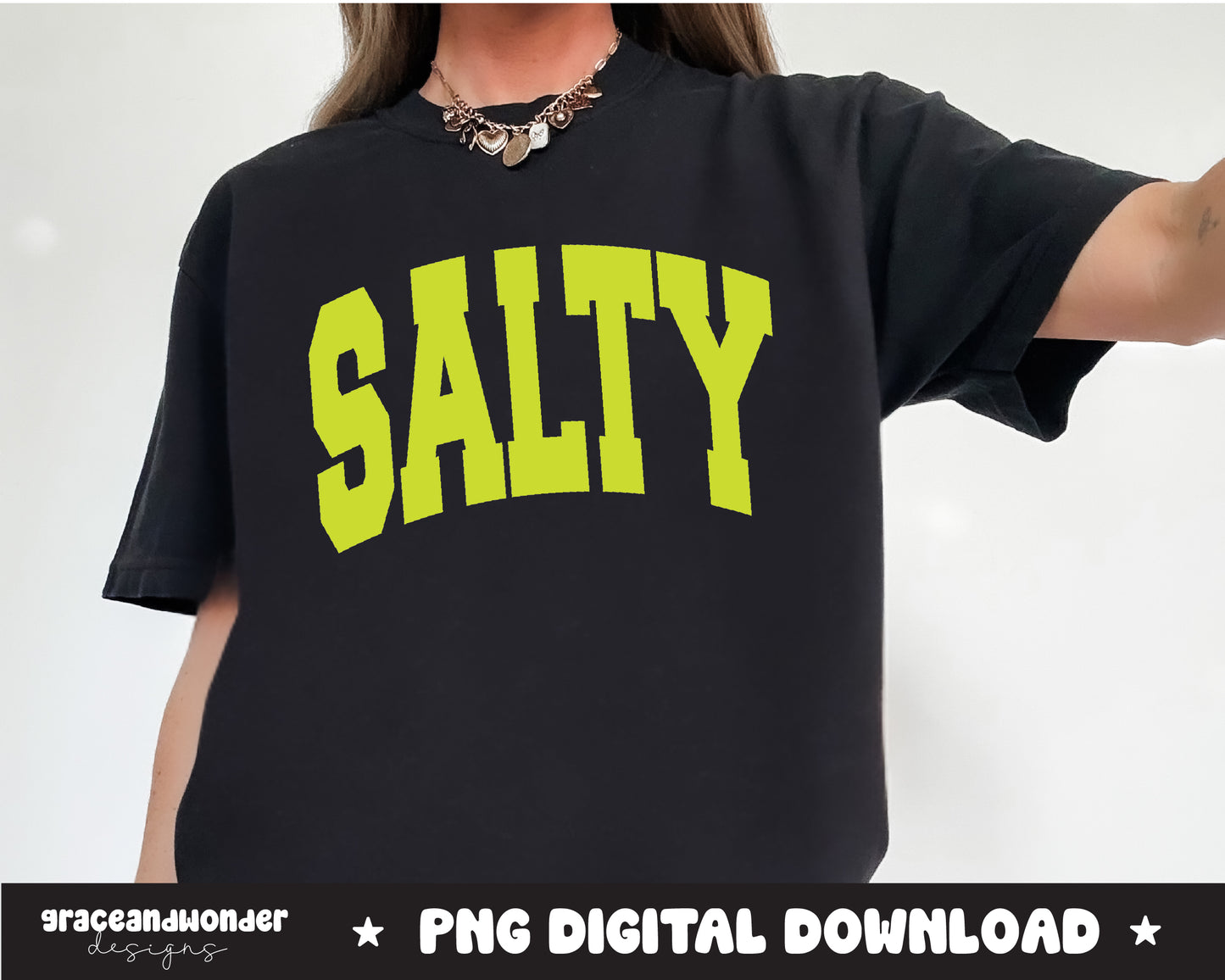 Salty | Comfort Color | Graphic Tee