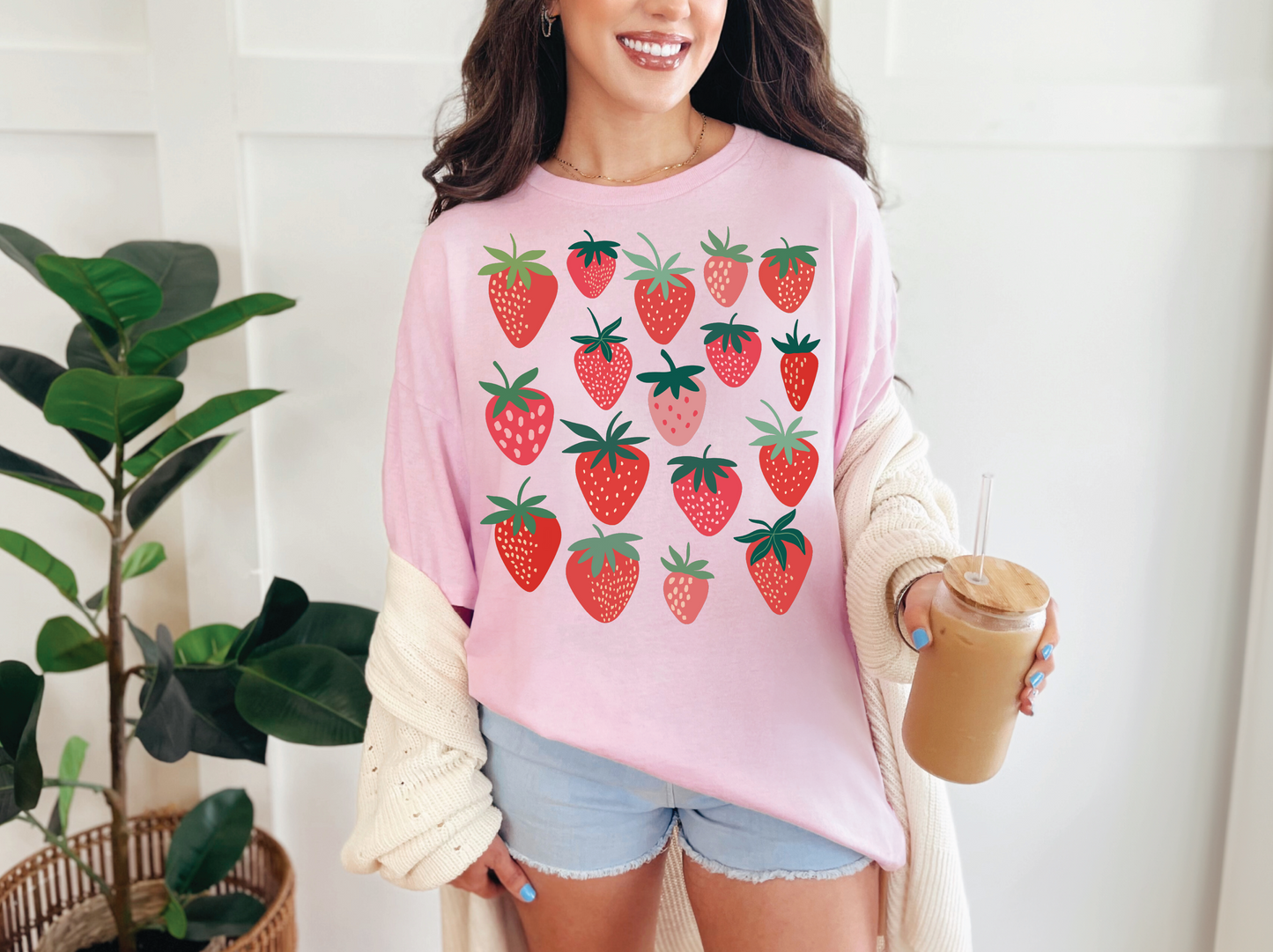Strawberry | 50/50 Cotton Poly | UNISEX | T-shirt
