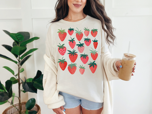Strawberry | 50/50 Cotton Poly | UNISEX | T-shirt