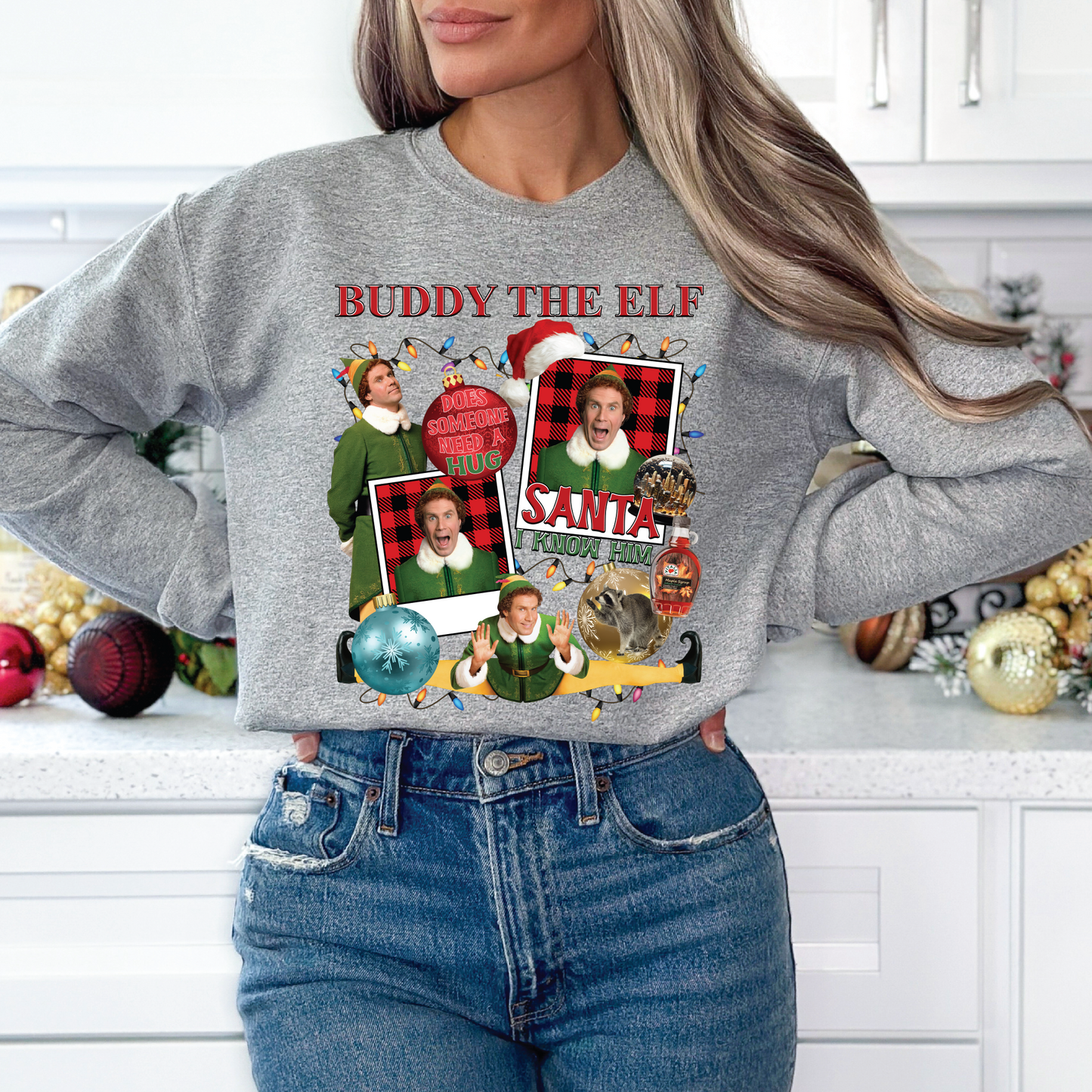 Buddy the elf | 50/50 Cotton Poly | UNISEX | Sweatshirt