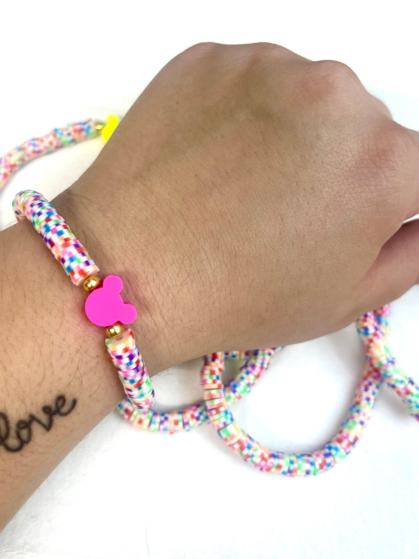 Disney Confetti | Handmade | Beaded Bracelet